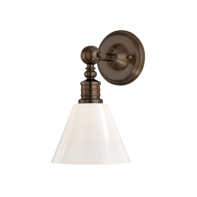 Hudson Valley Darien Wall Sconce Distressed Bronze