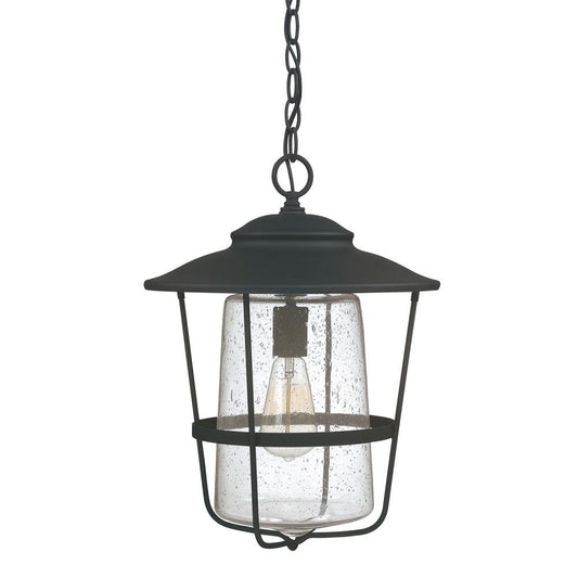 Capital Creekside Outdoor Hanging Lantern Black