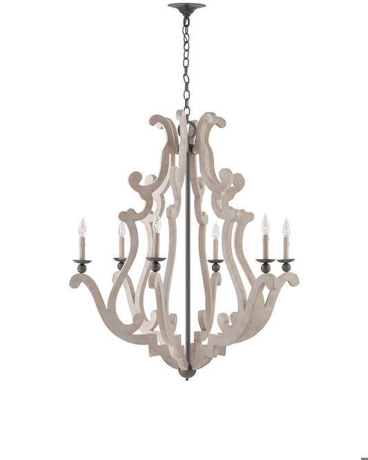 Durand Chandelier Currey and Company 9636