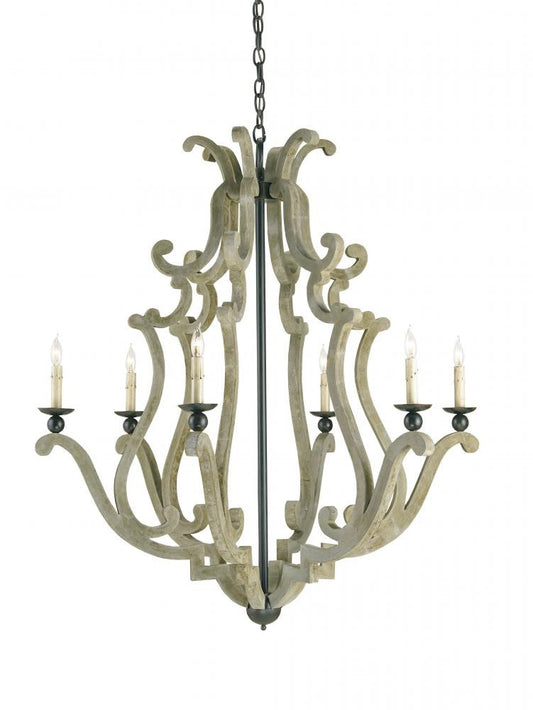 Durand Chandelier Currey and Company 9636
