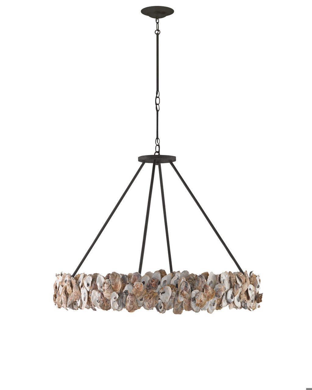 Oyster Chandelier, Currey and Company 9672