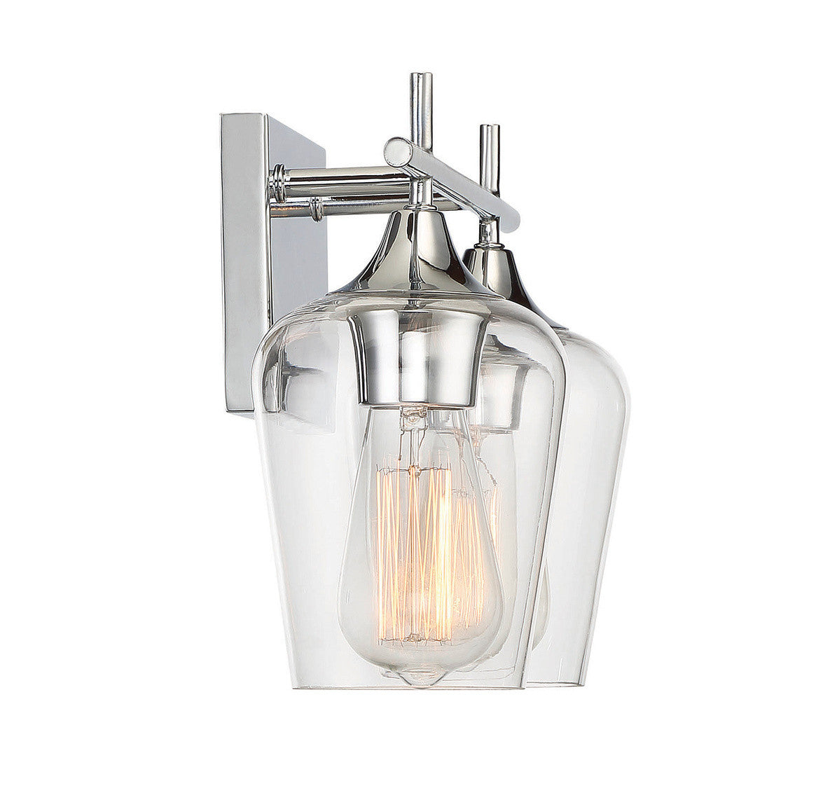 Savoy House Octave 2-Light Bath Vanity Warm Brass