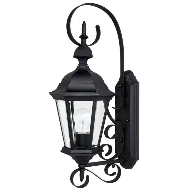 Capital Carriage House Outdoor Wall Lantern Black