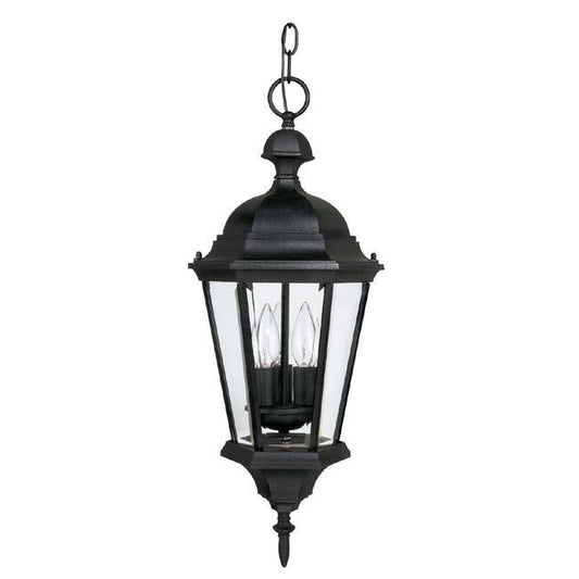 Capital Carriage House Outdoor Hanging Lantern Black