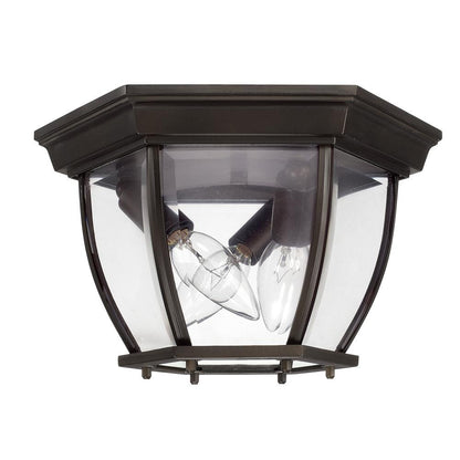Capital Outdoor Flush Mount Old Bronze
