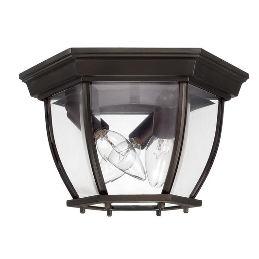 Capital Outdoor Flush Mount Old Bronze