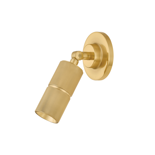 Hudson Valley Truett Wall Sconce Aged Brass