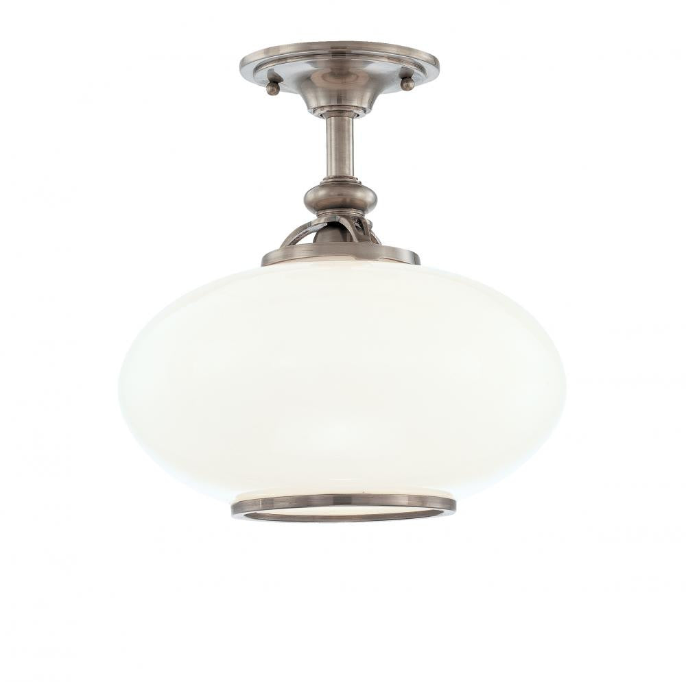Hudson Valley Canton Semi-Flush Mount Old Bronze