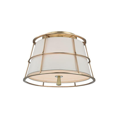 Hudson Valley Savona Semi-Flush Antique Brass