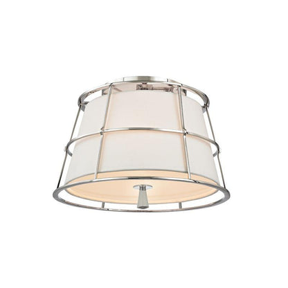 Hudson Valley Savona Semi-Flush Mount Polished Nickel