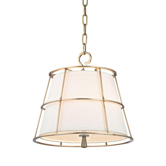 Hudson Valley Savona Pendant Antique Brass