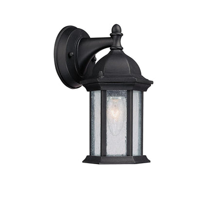 Capital Main Street Outdoor Wall Lantern Black