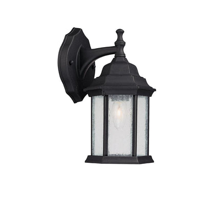 Capital Main Street Outdoor Wall Lantern Black