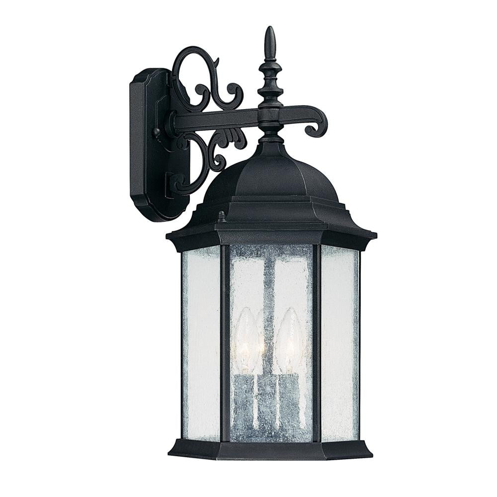 Capital Main Street Outdoor Wall Lantern Black