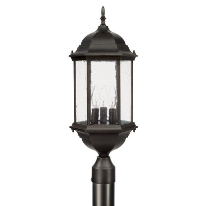 Capital Main Street Outdoor Post Lantern Old Bronze