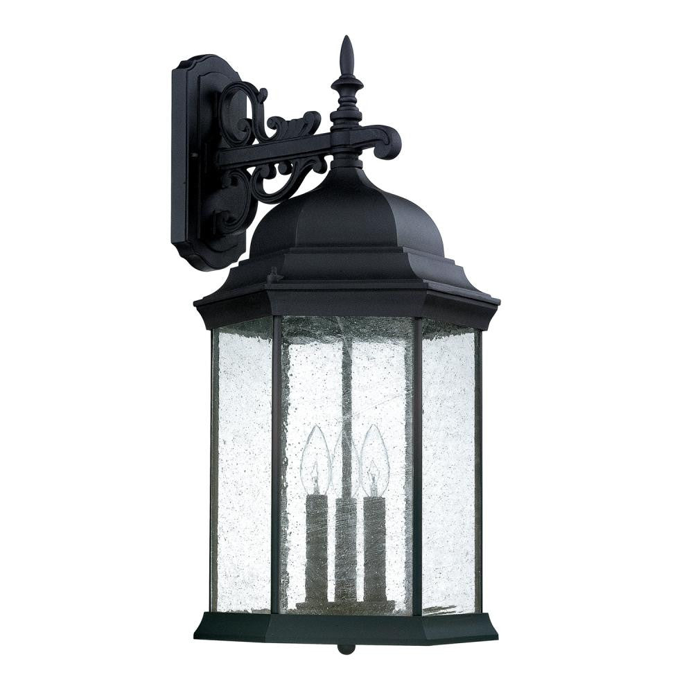 Capital Main Street Outdoor Wall Lantern Black