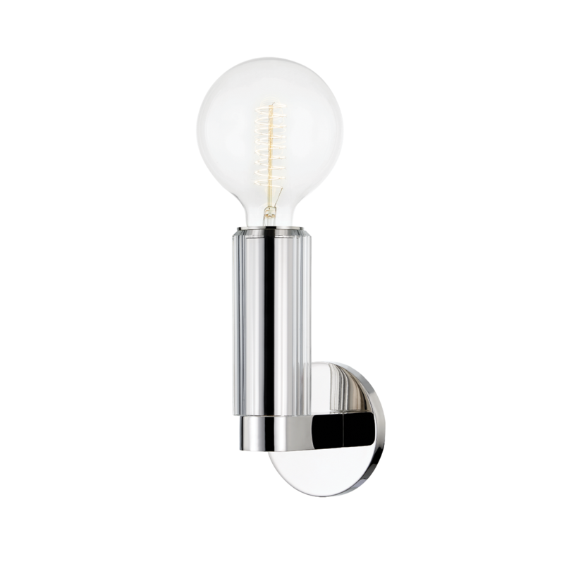 Hudson Valley Gilbert Wall Sconce Polished Nickel