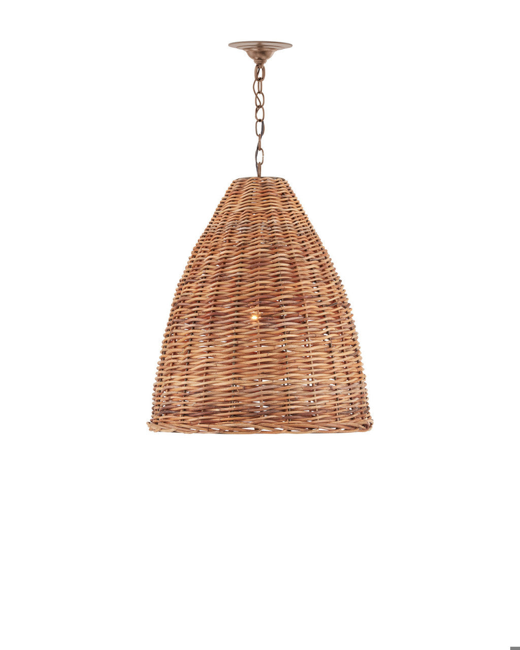 Basket Pendant Currey and Company 9845