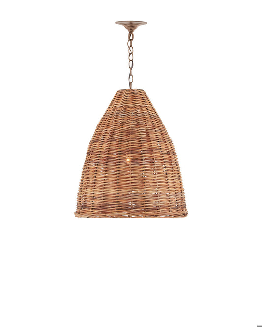 Basket Pendant Currey and Company 9845