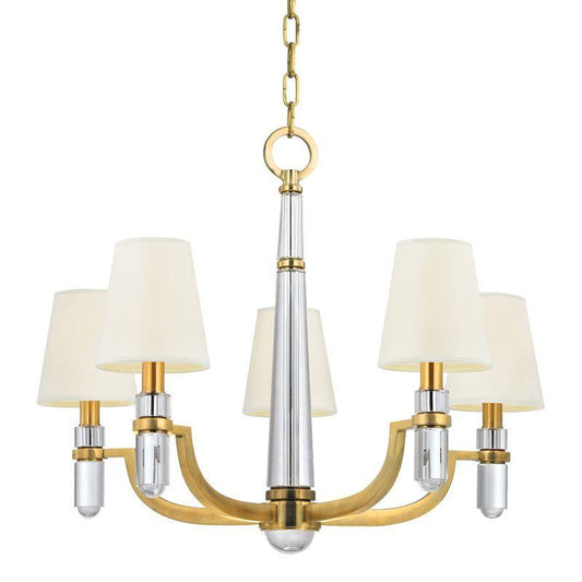 Hudson Valley Dayton Chandelier Antique Brass