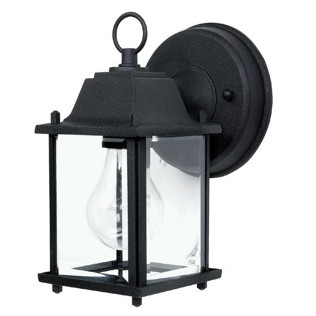 Outdoor Wall Lantern - Black