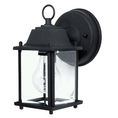 Outdoor Wall Lantern - Black