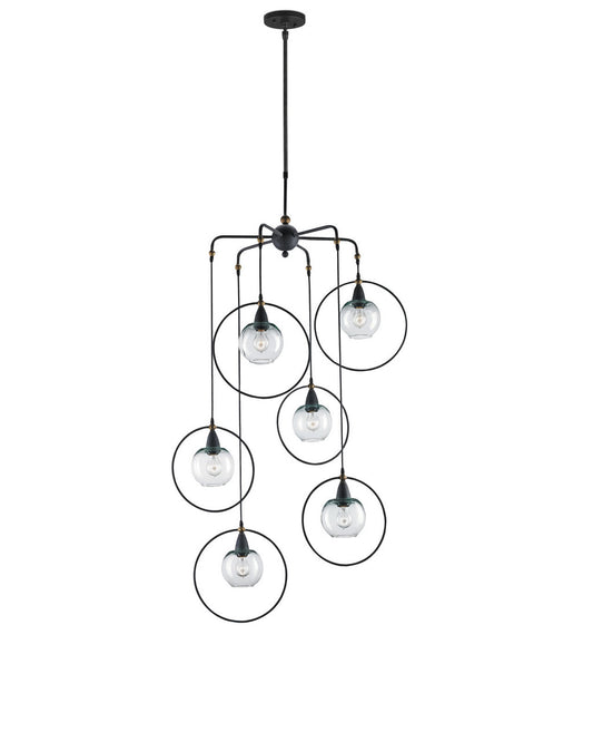 Moorsgate Multi Pendant Currey and Company 9869