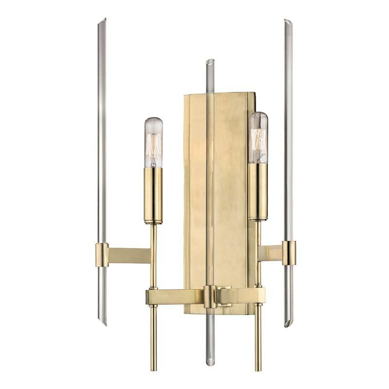 Hudson Valley Bari Wall Sconce Antique Brass