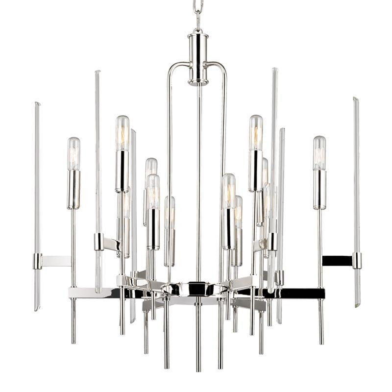Hudson Valley Bari Chandelier Polished Nickel