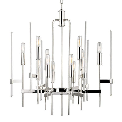 Hudson Valley Bari Chandelier Polished Nickel