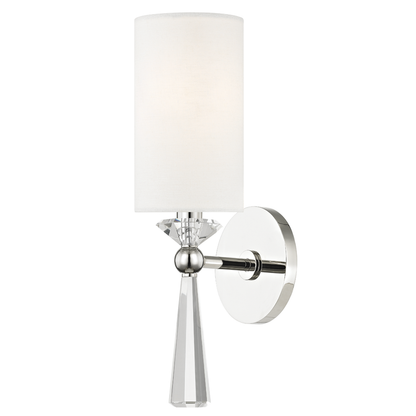 Hudson Valley Birch Wall Sconce Polished Nickel