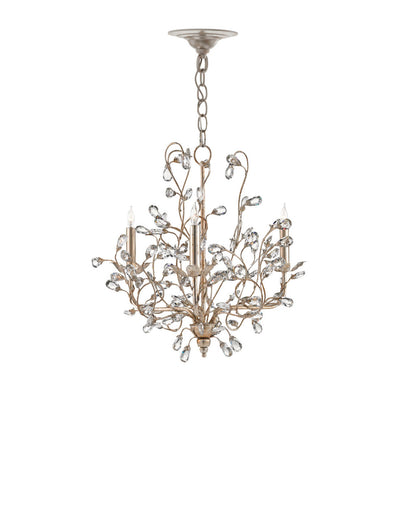 Crystal Bud Small Chandelier Currey and Company 9974