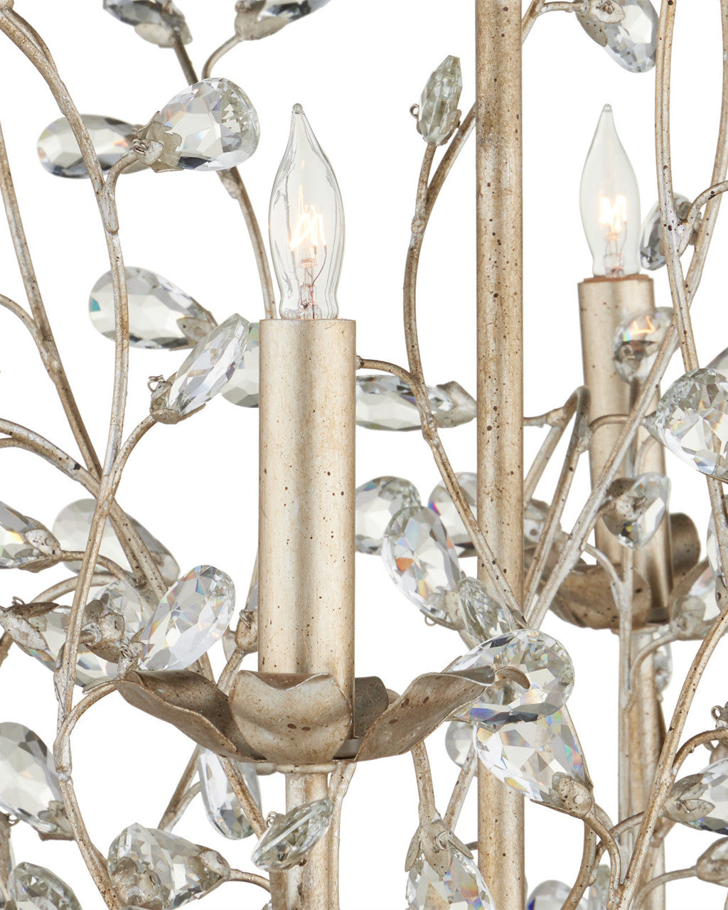 Crystal Bud Small Chandelier Currey and Company 9974