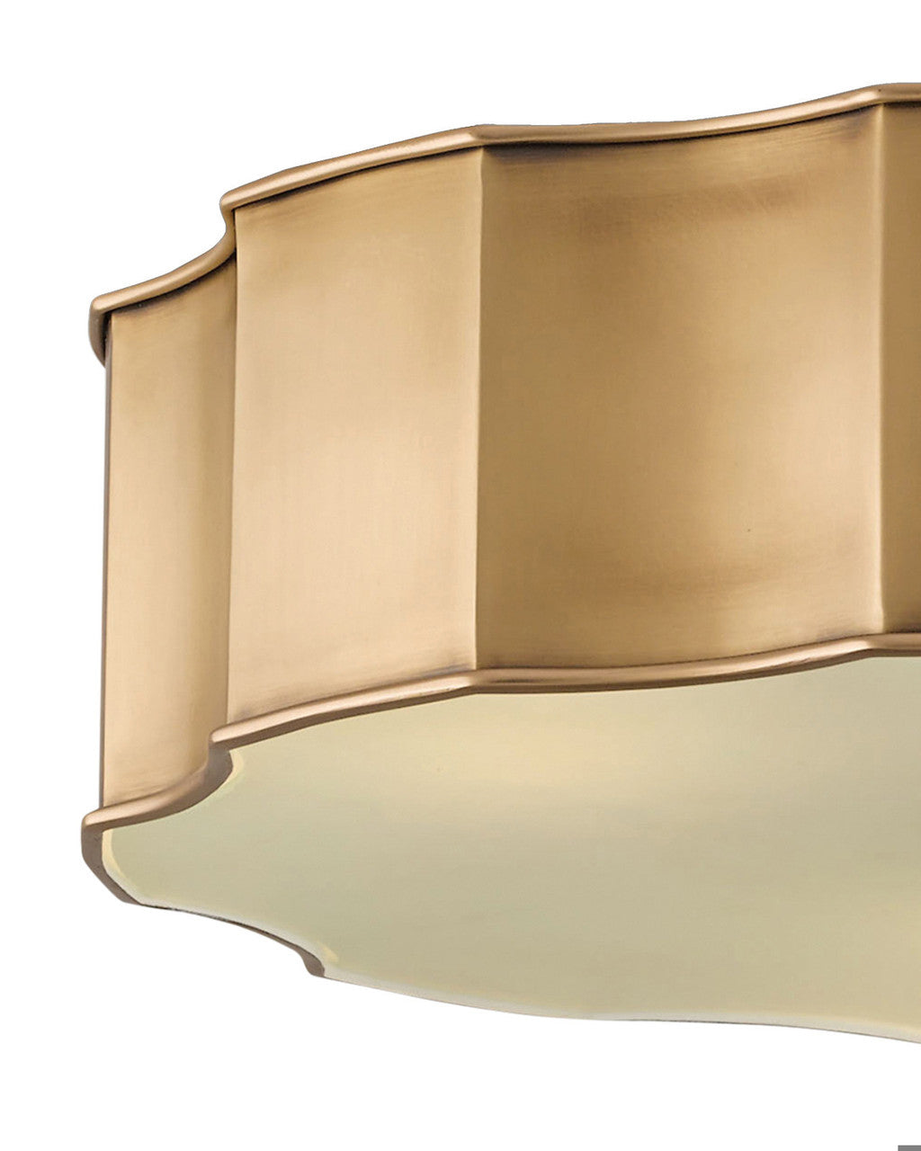 Wexford Brass Flush Mount Currey and Company 9999-0001