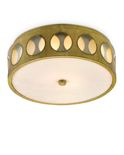 Go-Go Brass Flush Mount Currey and Company 9999-0019