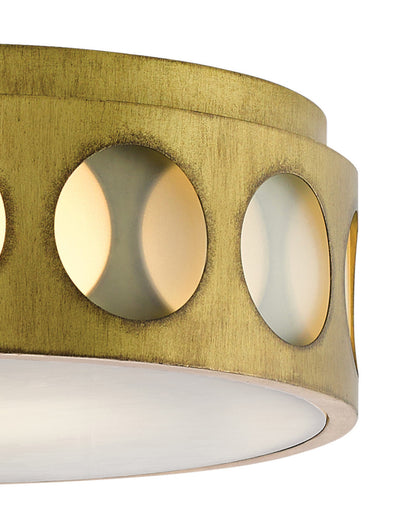 Go-Go Brass Flush Mount Currey and Company 9999-0019