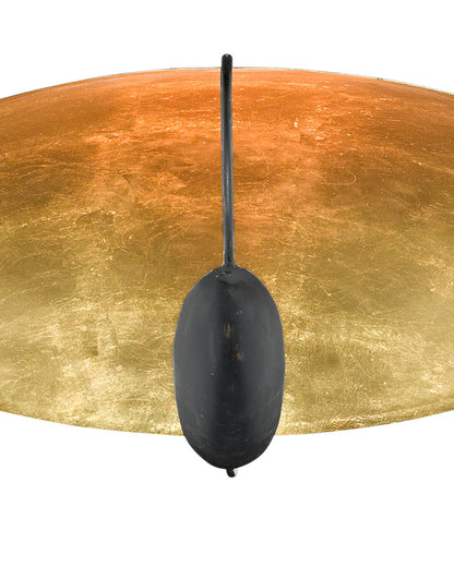Pinders Gold Flush Mount Currey and Company 9999-0049