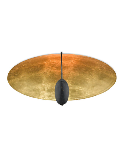 Pinders Gold Flush Mount Currey and Company 9999-0049
