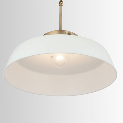Capital Oakwood 1-Light Pendant in Warm White