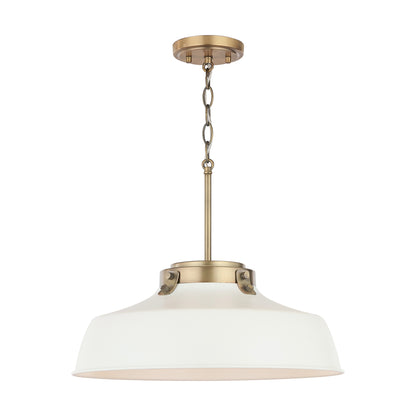 Capital Oakwood 1-Light Pendant in Warm White
