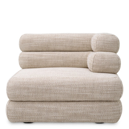 Eichholtz Malaga Modular Sofa, Skyward Sand, Black Feet (A118382)