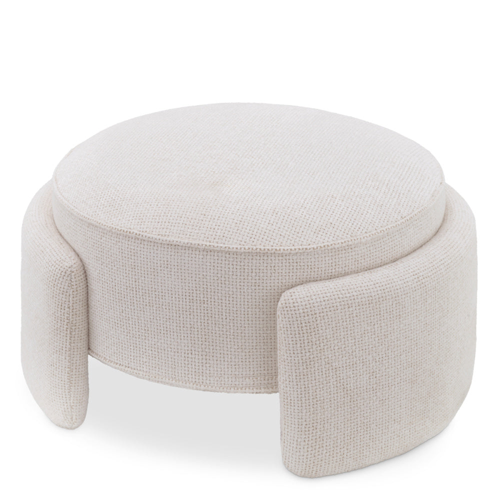Eichholtz Ortega Stool, Lyssa Off-white (A118504)
