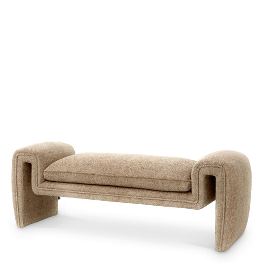 Eichholtz Tondo Bench, Small, Lyssa Sand (A118693)