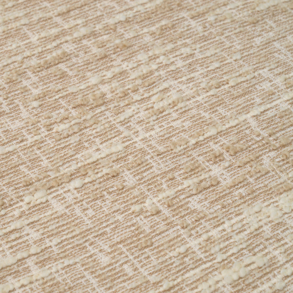 Eichholtz Julio Dining Chair, Bouclé Sonata Cream, Black Legs (A118714)