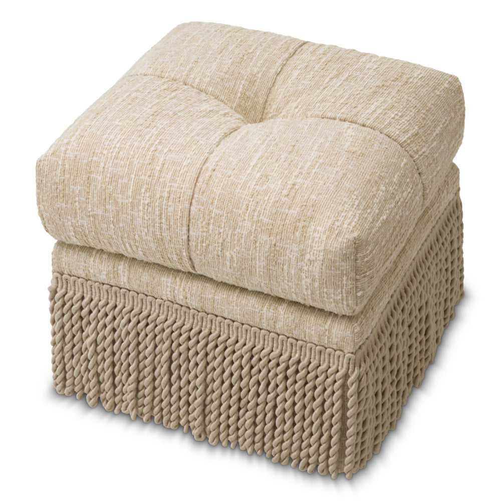 Eichholtz Dorantes Stool, Bouclé Sonata Cream (A118728)