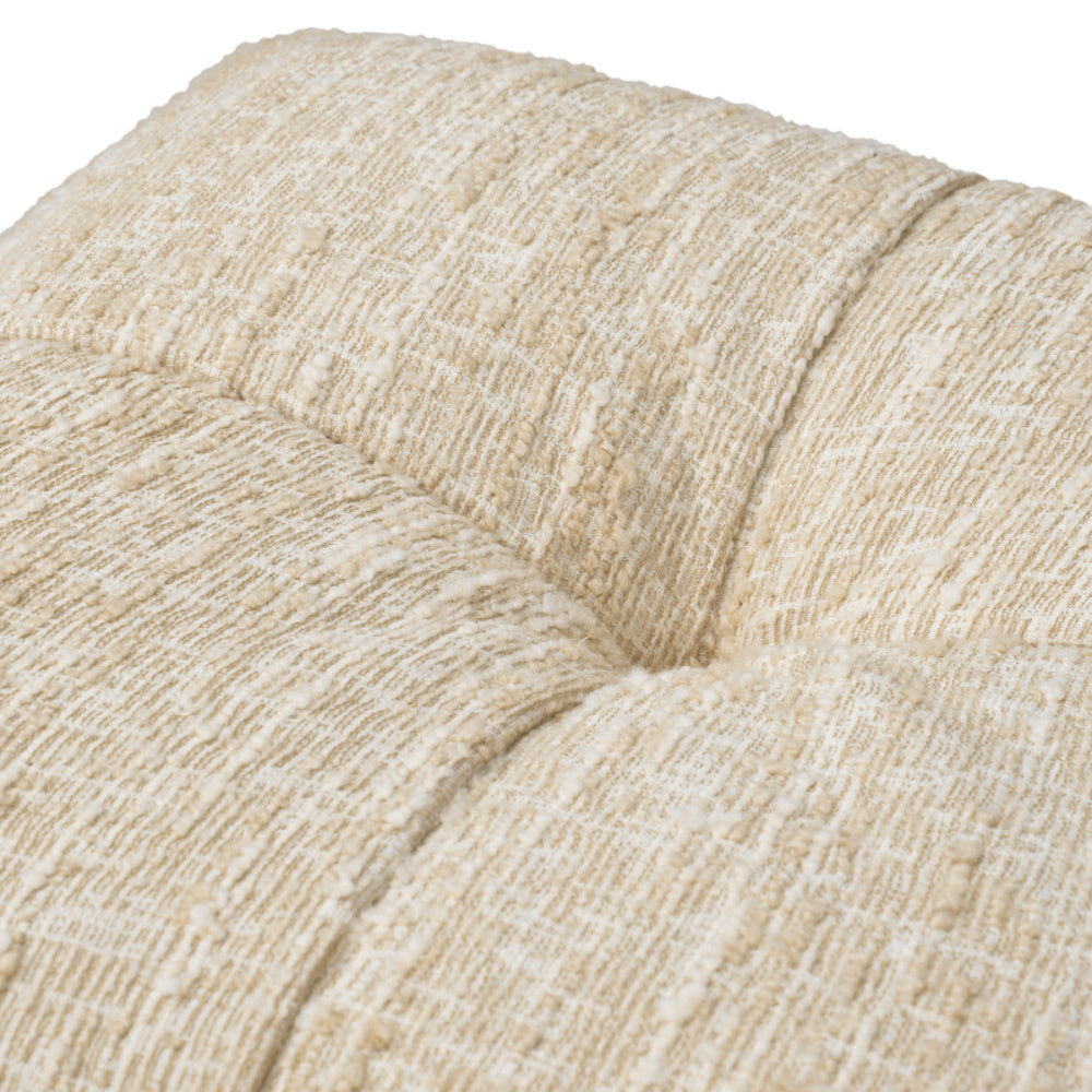 Eichholtz Dorantes Stool, Bouclé Sonata Cream (A118728)