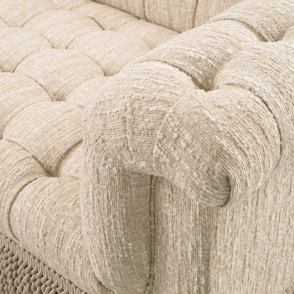 Eichholtz Dorantes Sofa, Bouclé Sonata Cream (A118730)