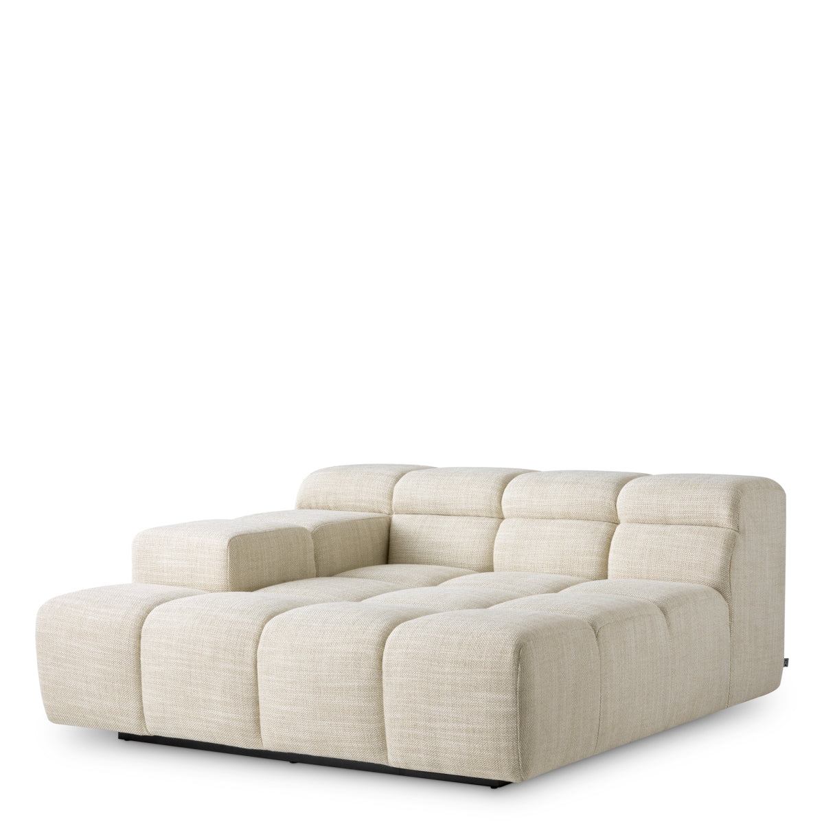 Eichholtz Hunter Modular Sofa, Albury Beige, Black Base (A118805)