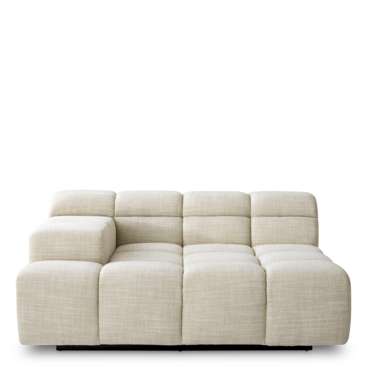 Eichholtz Hunter Modular Sofa, Albury Beige, Black Base (A118805)