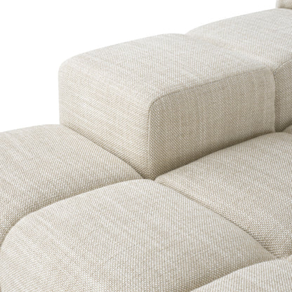 Eichholtz Hunter Modular Sofa, Albury Beige, Black Base (A118805)